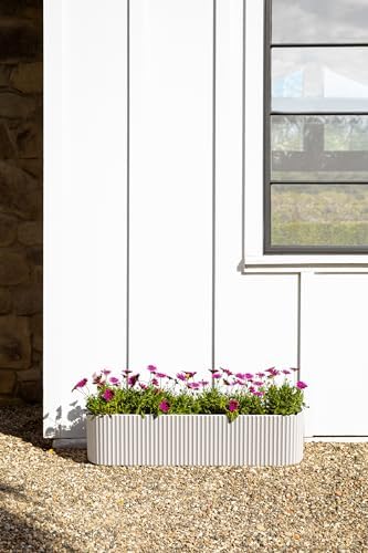 Veradek Demi Series Window Box Planter - Round Outdoor Planter - Image 6
