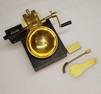 Crabby Liquid Limit Apparatus Hand Operated Brass Disc Casagrande Grooving Tools Soil Testing Equipment - Image 5