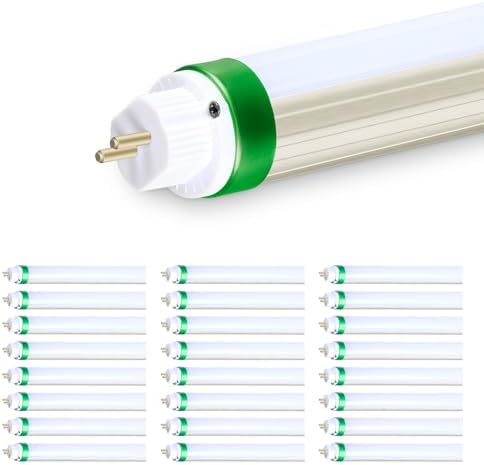 T5 4FT LED Tube Light Bulbs, Type B Ballast Bypass, UL Listed 25PK by HaloitteLighting