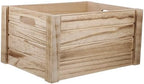 Mipcase Wooden Planter Box Rustic Vintage Style Rectangular for Succulents by Mipcase