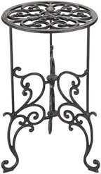 OwnMy Heavy Duty Cast Iron Plant Stand Indoor Outdoor Flower Pot Holder by OwnMy