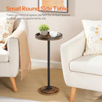 HOOBRO Small Round Side Tables, Drink Tables, Coffee Martini Tables - Image 5