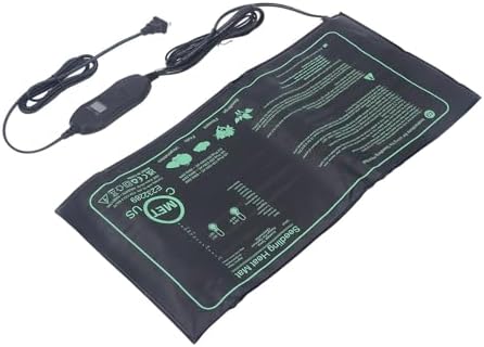 aqxreight Seedling Heat Mat with Digital Thermostat Efficient Versatile Seed Starting Heating Pad for Germination UK Plug The and and Promotin Seedling Heat MatSeedling Heating (US Plug 110V 2.8W) by aqxreight