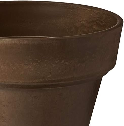 PSW Arcadia Garden Products OT41C Traditional Pot, 16 by 13.5-Inch, Chocolate - Image 5