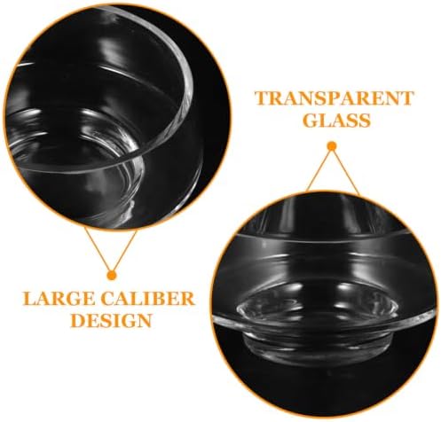 Large Diameter Glass Flower Vase for Moss and Indoor Plants - Image 3