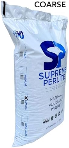 Supreme Perlite 4 Pack Coarse Horticultural Perlite for Potting Soil, Seed Starting, Propagation, Organic Gardening & Soil Aeration, 4 Cu Ft Bag - Image 3