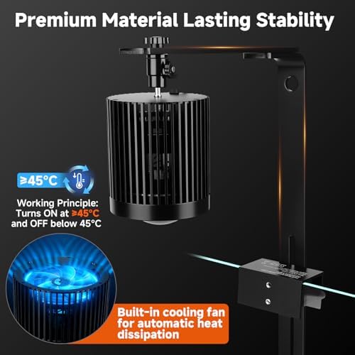fishkeeper Clip On Aquarium Stream Light with 24/7 Mode(36W) - Image 4