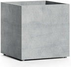 Reglito Cube Planters for Outdoor Plants, Square Indoor/Outdoor by Cosapots