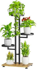 iDavosic.ly 3 Tier Plant Stand Indoor Outdoor, Tiered Corner Shelf, Black by iDavosicly