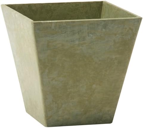 Novelty 35101 Artstone Ella Square Planter, 10-Inch, Sage by Novelty