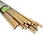 Mininfa Natural Bamboo Stakes 6 Feet, Eco-Friendly Garden Stakes, Plant Stakes Supports Climbing for Tomatoes, Trees, Beans, 20 Pack by Mininfa