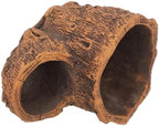 Mikikit Cement Stump Log Planter Brown Vintage Pot for Succulents by Mikikit