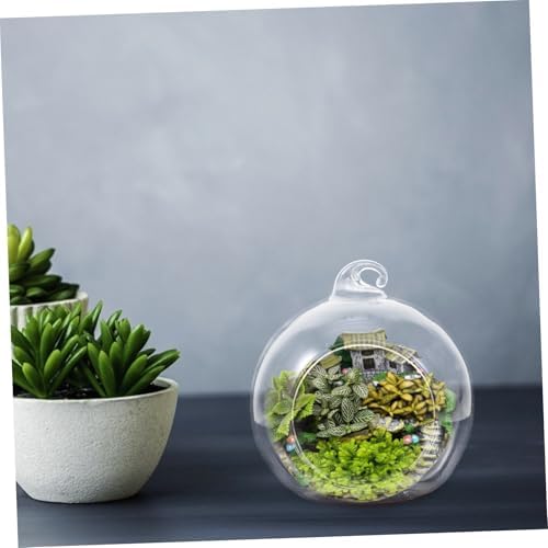 Xmas Hanging Globe Bottle 12pcs Glass Globe Terrarium for Plants - Image 4