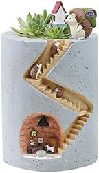 Segreto Creative Hedgehog Plants Pot Flower Pots Resin Planters by Segreto