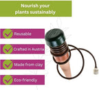 Blumat Classic Self-Watering Stakes - Prevents Overwatering and Underwatering for Healthy Growth While You are Away - Ideal for Indoor Plant Watering, 15 Pack, wo Adapter - Image 6