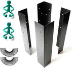 Sherfire Raised Garden Bed Corner Brackets, 15 x 3 x 3 Inch, Set of 4 by Sherfire