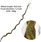 70.86" Fake Tree Branches Grapevine Moss Garland Wall Vines - Image 4