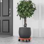 Plant Caddy with Wheels, 13 inch Rolling Plant Stands, 3 Pack - Image 6
