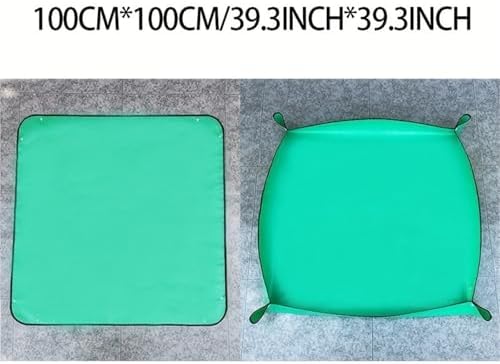 1pc Waterproof Plant Repotting Mat Portable Indoor Succulent Transplanting for Indoor Plant Repotting(100x100cm) - Image 6