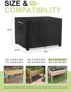 Outdoor Raised Garden Bed Cover for Winter,Planter Raised Beds Cover - Image 2
