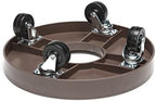 DeVaultEnterprises Devault 12 Inch Plant Dolly Multi-Pack, Heavy Duty Rolling Plant Caddy with Wheels for Large Pots and Planters, 500 lb Capacity, Made in USA (4, Espresso/Hole) - Image 5