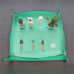 Repotting Mat Planting Mat Gardening Potting Pad Foldable Garden Plant Flower Pot Transplanting Waterproof Mats Plant Accessories 50cm-150cm(Green 100cmx100cm) - Image 5