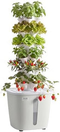 VEVOR Hydroponic Tower, 30 Pods 6 Tiers Hydroponics Growing System Kit with App Control, Vertical Home Garden with 20L Water Tank & Pump, Planter Germination Kit for Indoor Herbs, Fruits, Vegetables by VEVOR