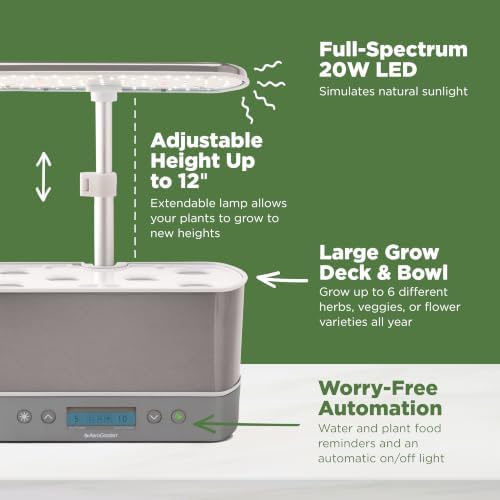 AeroGarden Harvest Elite, Stainless Steel - Image 5