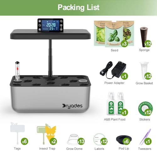 Hydroponics Growing System with Seeds, 12-Pod Indoor Herb Garden - Image 2