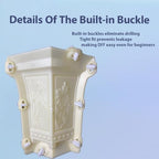 Hexagonal Cement Flower Pot Molds, Concrete Planter Moulds for DIY Garden Lover (22CM) - Image 4