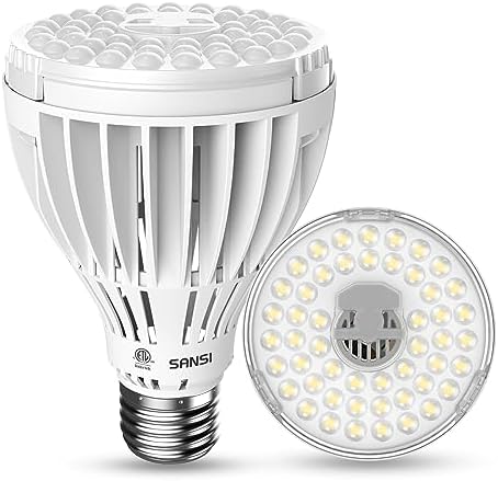 SANSI 32W Grow Light Bulb for Indoor Plants, 350W Equivalent, Full Spectrum by SANSI