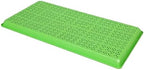 SUNPACK 10" x 20" Heavy Duty Mesh Plastic Seed Starting Tray, Green, 1" (Pack of 30) - Ensures Water Drainage and Aeration, Perfect for Greenhouses or Indoor Gardening - Image 2