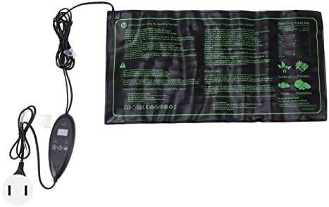 Seedling Heat Mat, PVC Stable Uniform Heat IP67 Waterproof Seedling Heat Mat, Soft Flexible 20X10inch Reptile Heat Pad, for Seed Starting[US] - Image 7