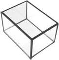 Glass Terrarium Plant Holder for Flowers and Patio Garden Display by Toyvian