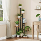HOOBRO Corner Plant Stand Indoor, 7-Tier Plant Shelf for Indoor Plants - Image 4