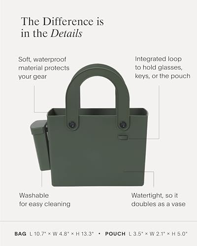 Hachiman Garden Tool Bag, Waterproof Gardening Tote - Image 3