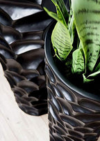 Lux Textura Fiberglass Planter - Image 2