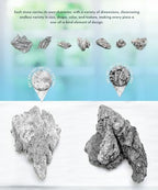 SubstrateSource Natural Aquarium Stones - Soft Grey to Bluish-Grey w/Subtle White Veins - Iwagumi Aquascaping Rocks, Freshwater Tanks, Betta Fish Tank, Shrimp, Cichlids - Boutique Seiryu, 10 LB - Image 4