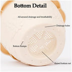 Flower pots Round Durable Resin Planter Large Planters for Outdoor Plants gardenix Decor Planters(White,21cm) - Image 4