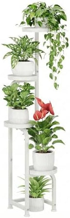 Bamworld Corner Plant Stand Indoor Outdoor Tall Metal Flower Pot Stands by Bamworld