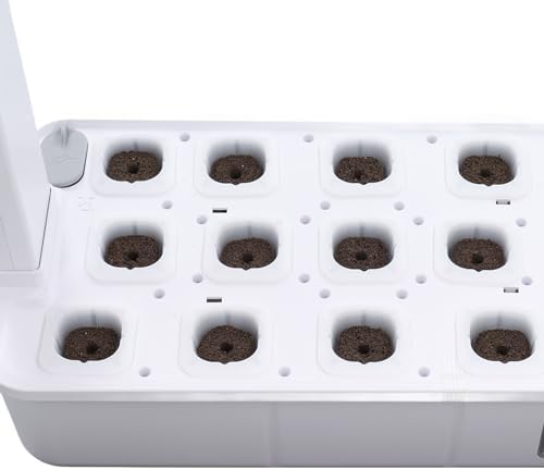 Hydroponics Growing System with LED Light, Indoor Planting Machine for Home & Kitchen Gardening, Black (US Plug 100-240V) - Image 5