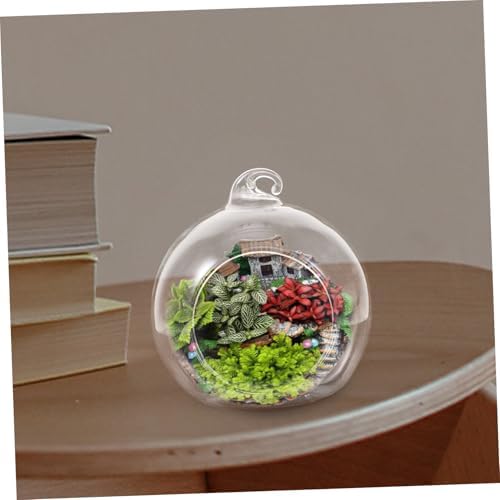 12pcs Glass Globe Terrarium Hanging Xmas Plant Holder for Household - Image 6
