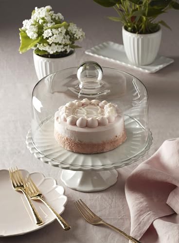 Lenox 896914 French Perle Scallop 3-Piece Herb Pots & Tray Set - Image 5