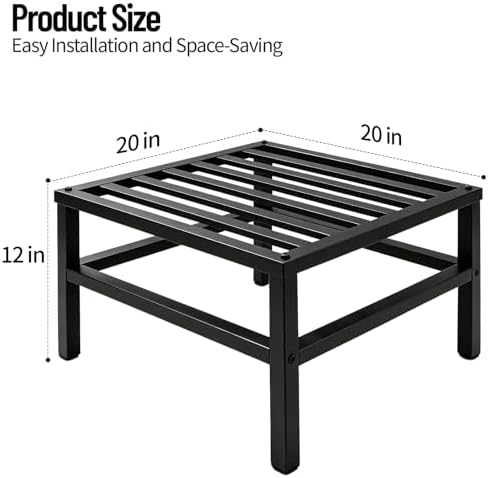 Plant Stand Outdoor Indoor, 20 Inch Large Plant Stand Outdoor Heavy Duty - Image 3