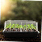 Seed Starter Tray with Plant Humidity Dome Seedling Growing Tray Set for Indoor Gardening for Seed Planting and Nursery Use - Image 5