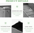 Raised Garden Bed with Legs (48x24x30''), Solid Wood Elevated Planter Box for Outdoor - Image 5