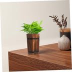 GALPADA Wooden Planter for and Vegetables Natural Wood Flower Pot for Indoor and Outdoor Home Decoration Container for Patio and Balcony - Image 7