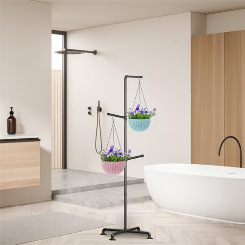 Plant Hanger Indoor,Corner Hanging Plant Stand,Heavy Duty Metal Hanging Plant Holder for Indoor Plants,Living Room,Balcony,Bedroom,Garden - Image 6