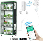 Indoor Greenhouse Kit with Grow Lights & Cover, 36"W x 18"D x 72"H - Image 7