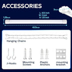 hykolity 4FT LED Shop Light, 42W [250W Equivalent],4400LM,5000K Daylight - Image 6
